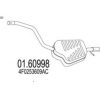 MTS 01.60998 End Silencer